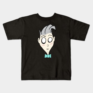 Stay weird quirky ghostly caricature Kids T-Shirt